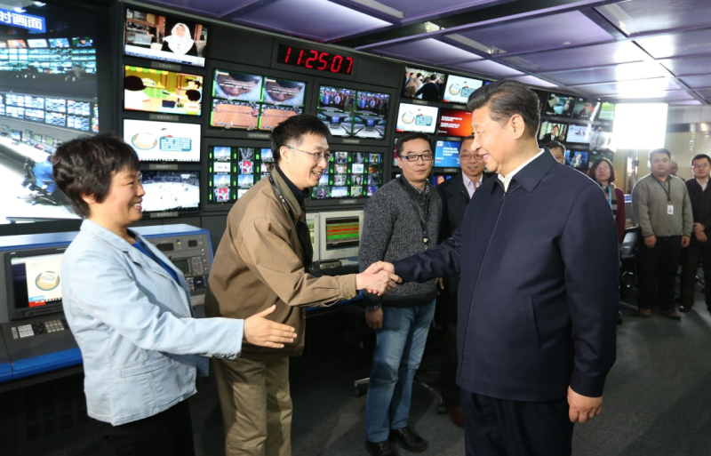2019年1月25日，十九屆中央政治局在人民日報社就全媒體時代和媒體融合發(fā)展舉行第十二次集體學(xué)習(xí)。習(xí)近平總書記主持學(xué)習(xí)并發(fā)表重要講話。