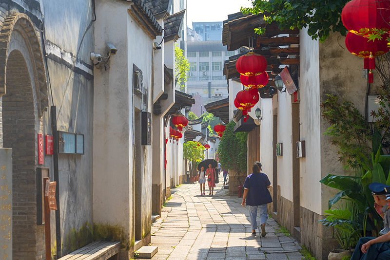 2019年6月28日，福州，三坊七巷風(fēng)光。