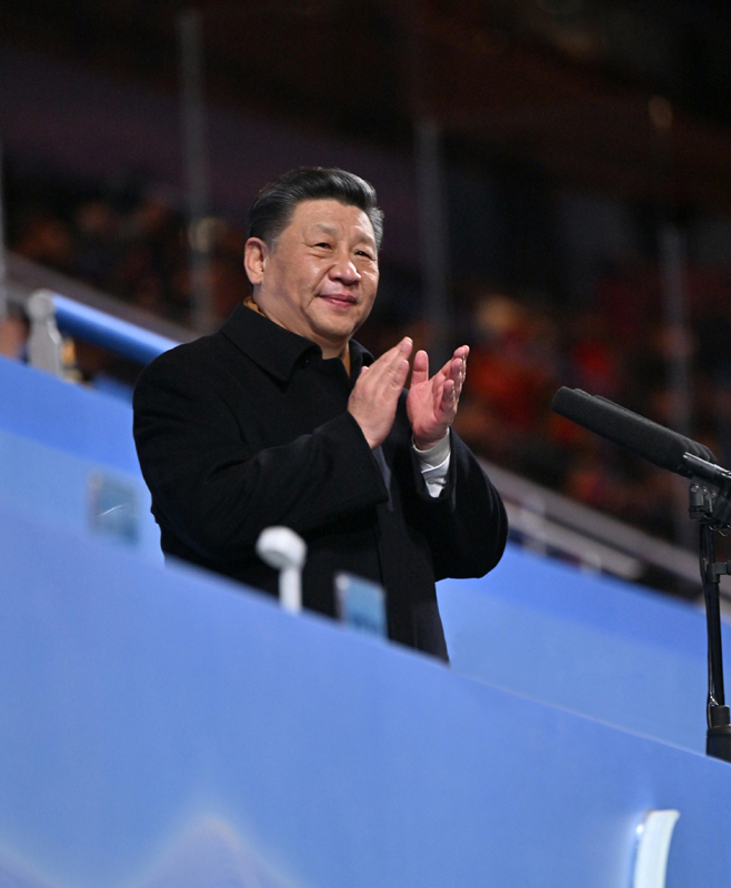 2022年3月4日晚，北京2022年冬殘奧會(huì)開幕式在國家體育場(chǎng)隆重舉行。習(xí)近平主席出席開幕式并宣布北京2022年冬殘奧會(huì)開幕。